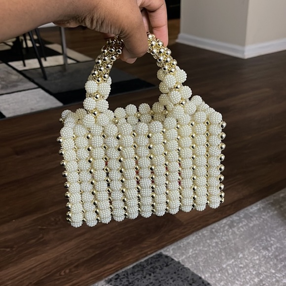 ✨Mini Beaded Satchel Bag✨ - Picture 7 of 10